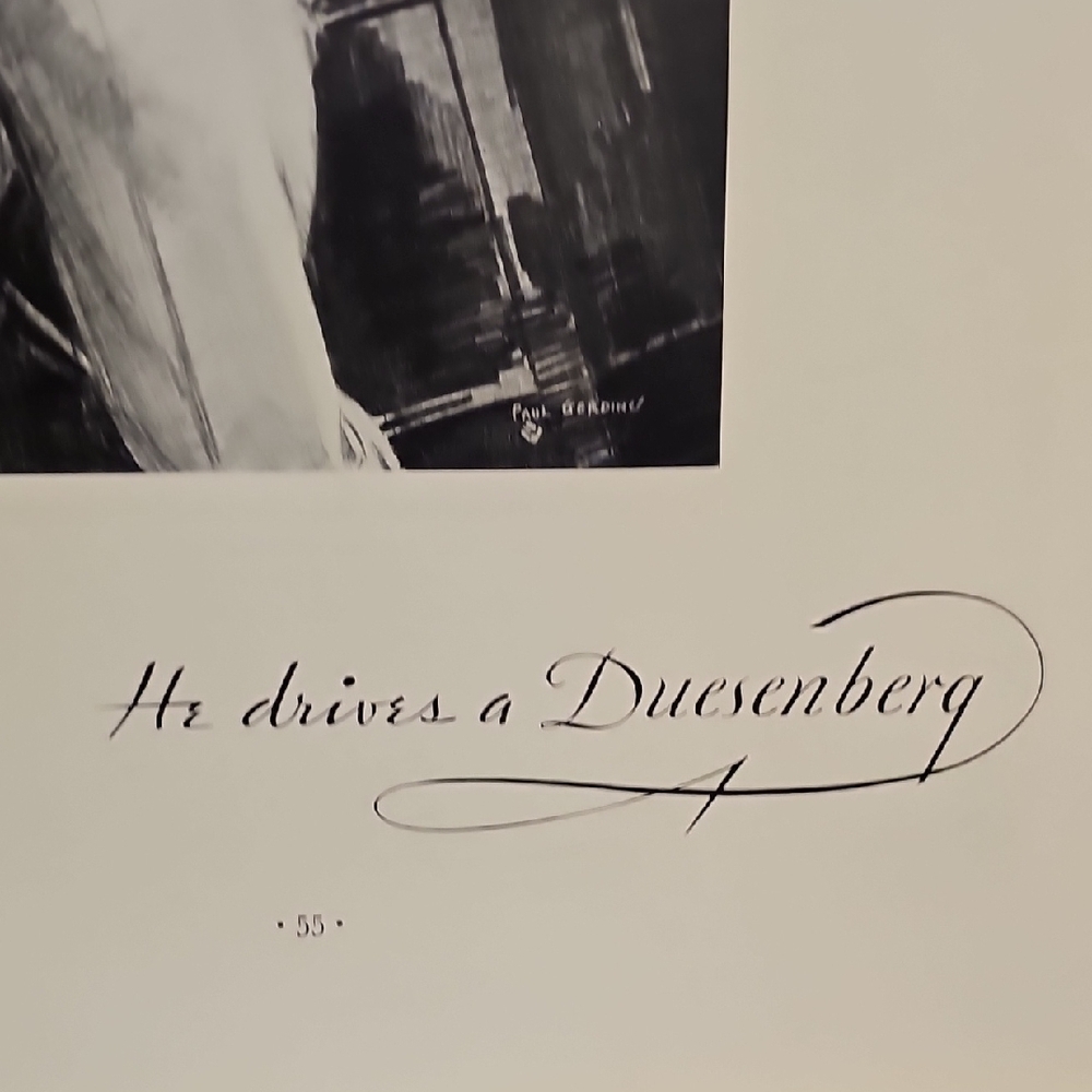 Vintage Pabst Blue Ribbon Beer Advertisement 1934 - Duesenberg Ad - Picture 10 of 11